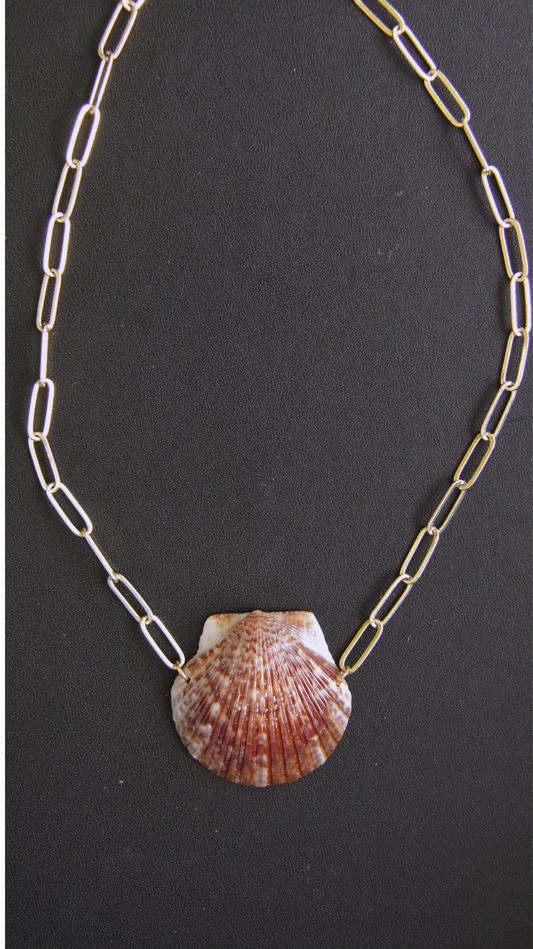 Brown Shell Choker