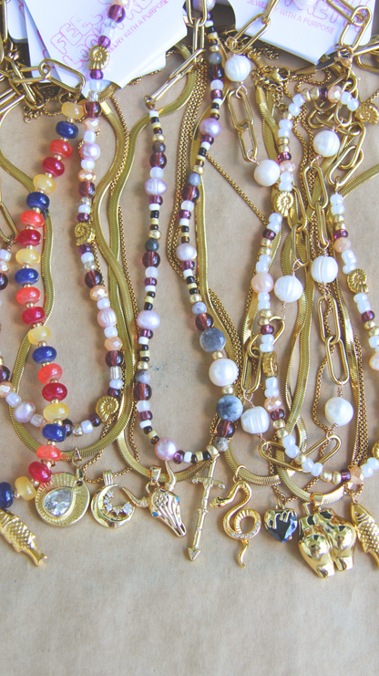 The Black Heart Necklace