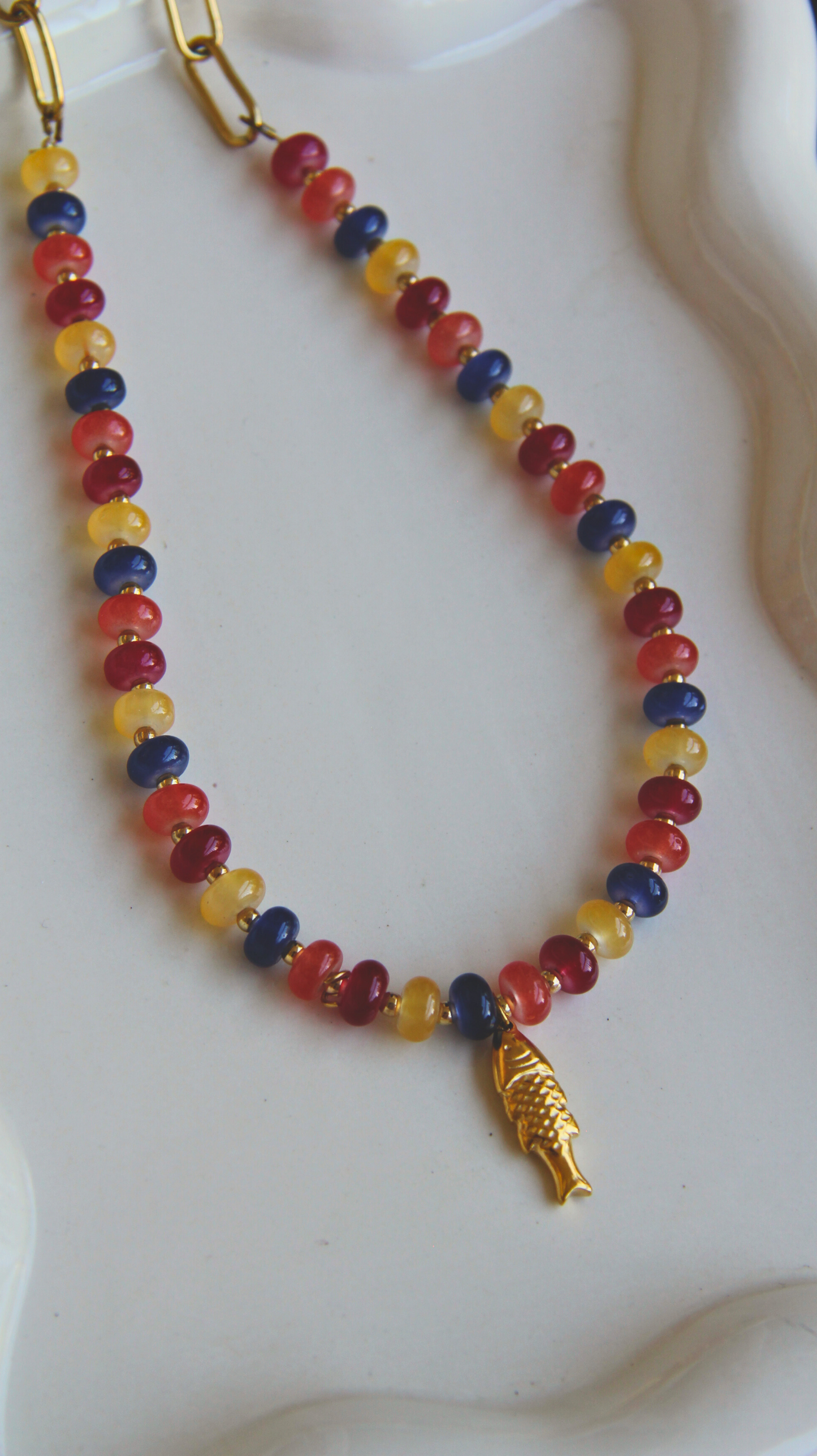 The Italian Summer Fish Necklace