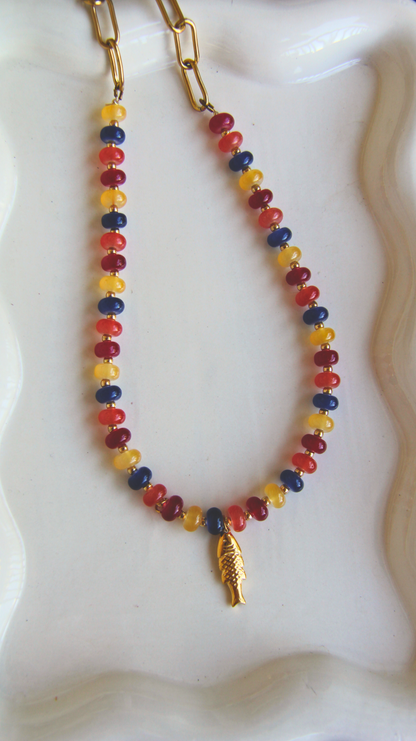 The Italian Summer Fish Necklace