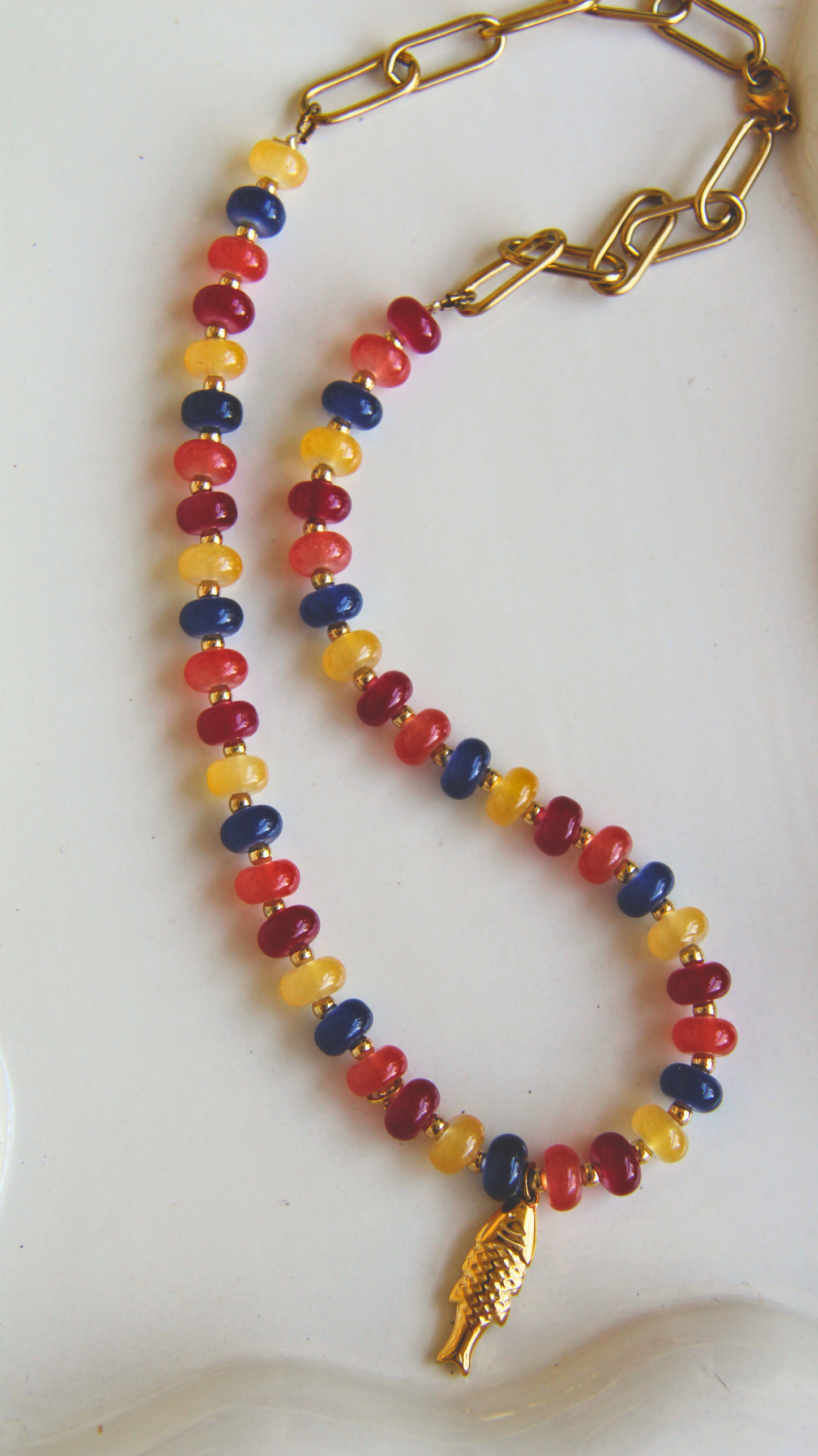 The Italian Summer Fish Necklace