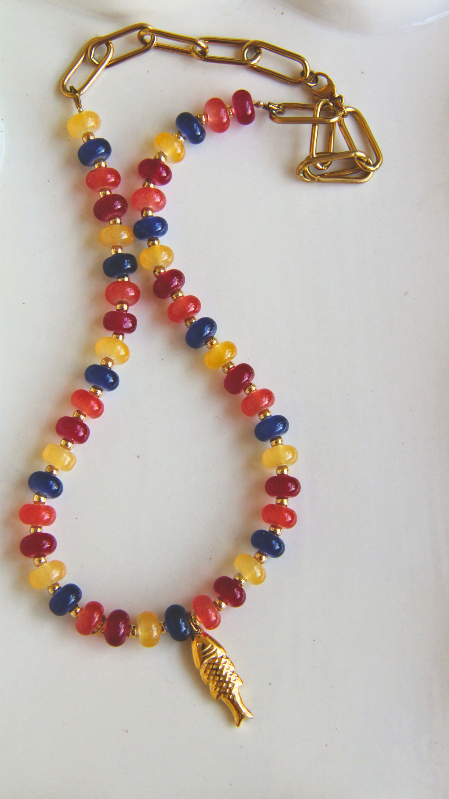 The Italian Summer Fish Necklace