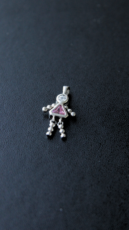 The Pink Lady Pendant
