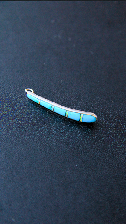 Turquoise Drop Pendant