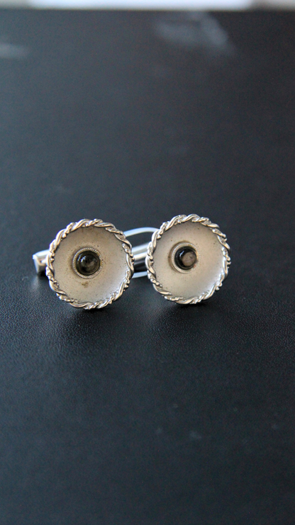 The Vintage Silver Manifestation Cuff Links