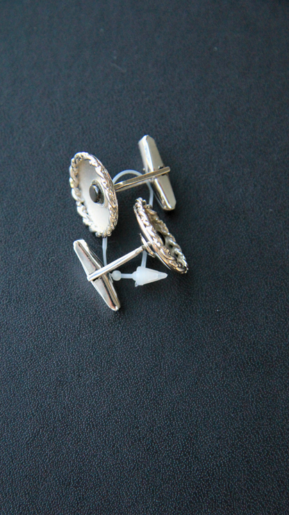 The Vintage Silver Manifestation Cuff Links