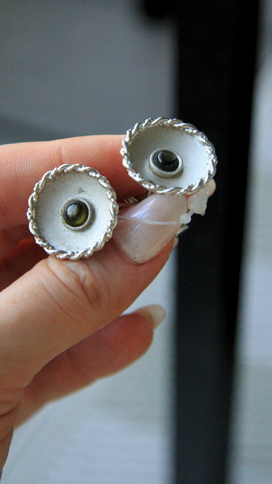 The Vintage Silver Manifestation Cuff Links