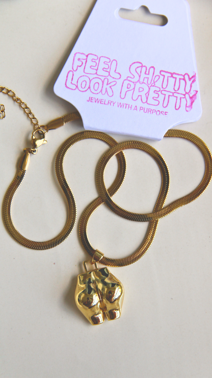 The Booty Necklace