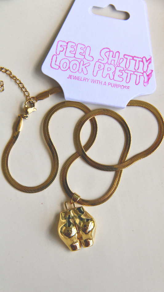 The Booty Necklace