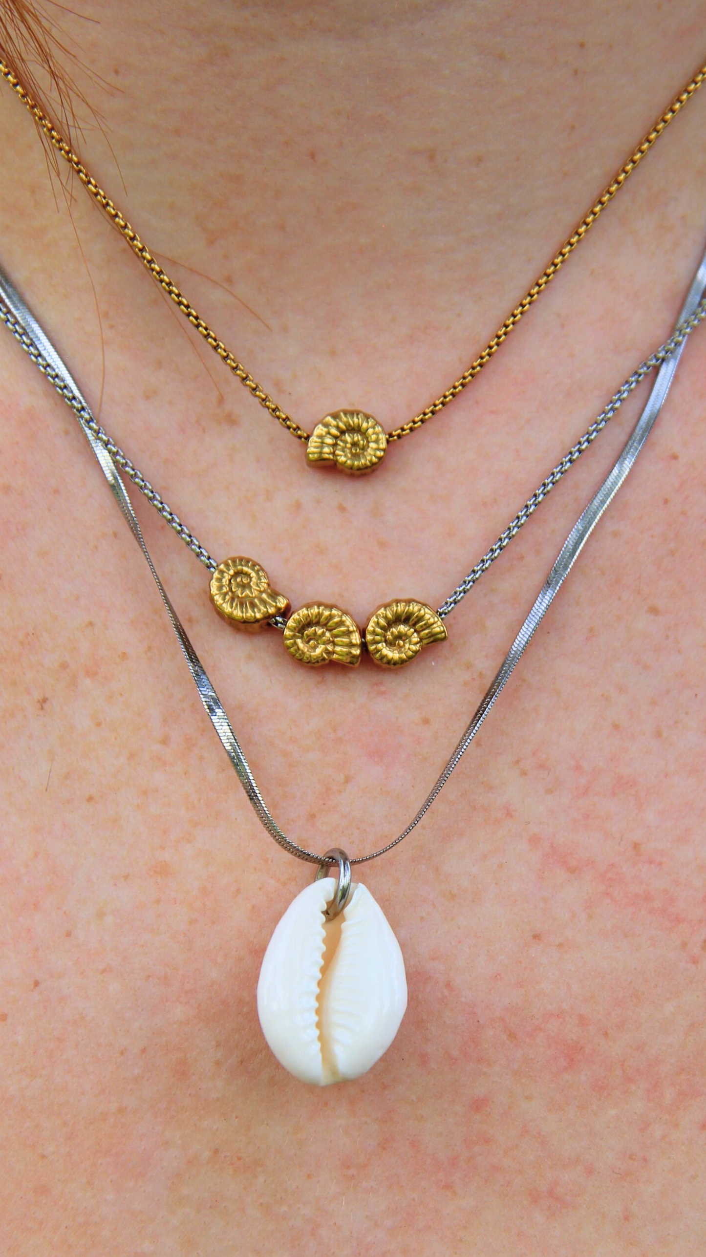 The Dainty Turbo Shell Necklace