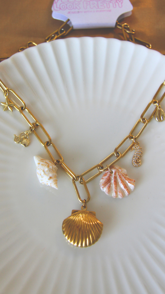 The Mermaid Charm Necklace