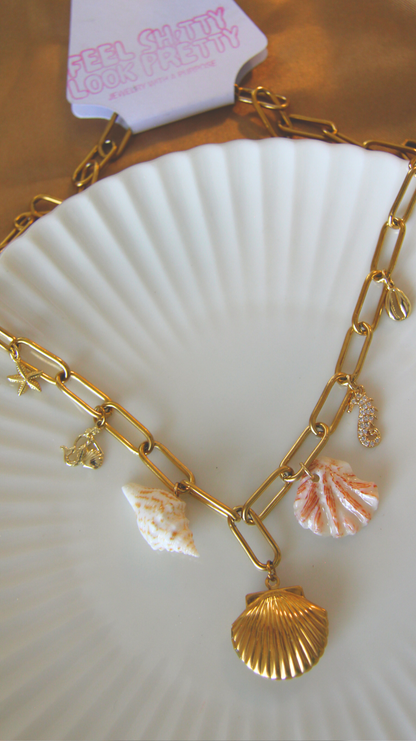 The Mermaid Charm Necklace