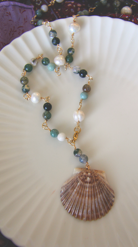 The Amaya Wire Wrapped Necklace