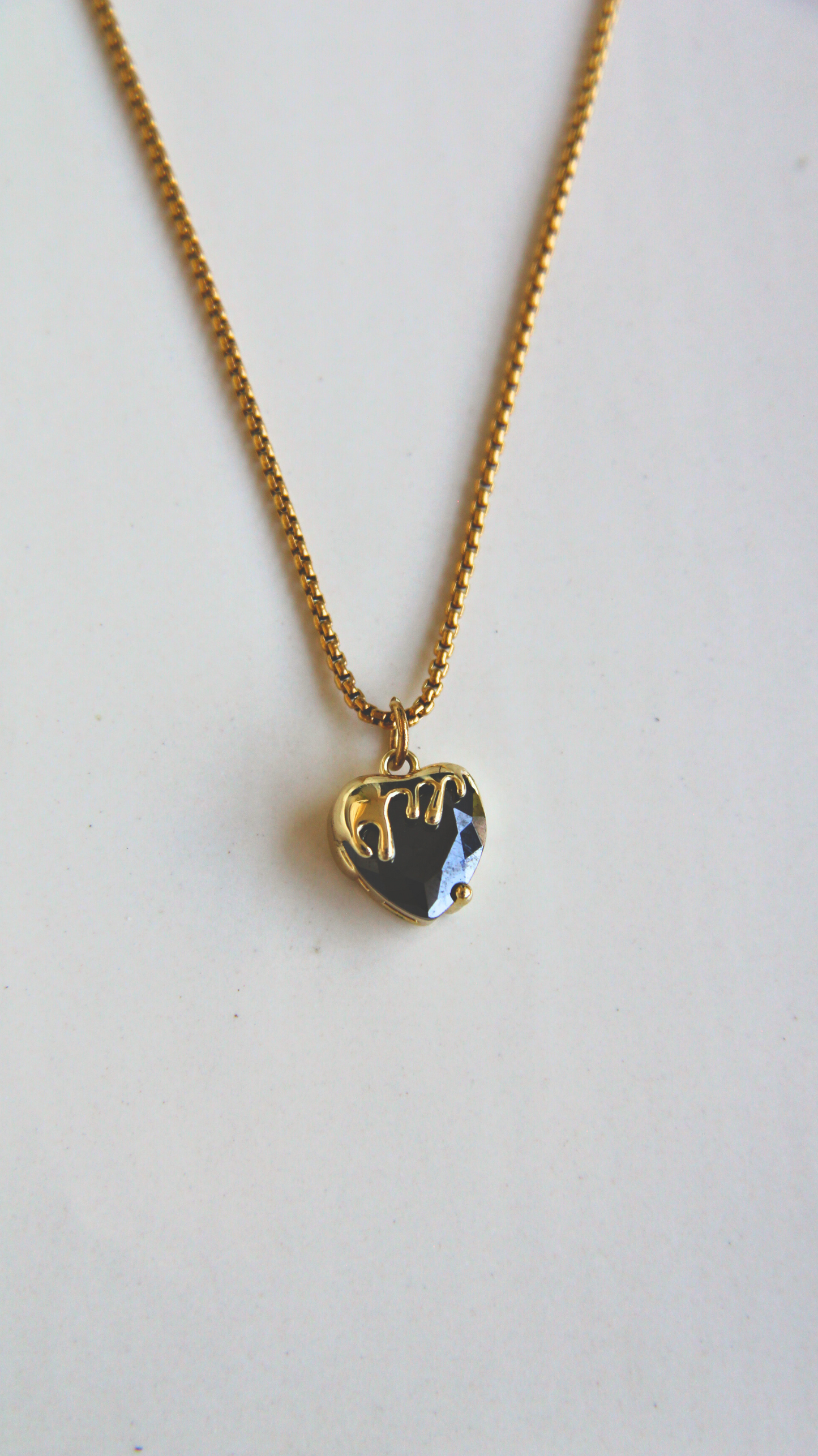 The Black Heart Necklace