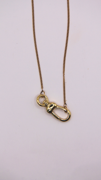 The Heather Clasp Charm Base Necklace