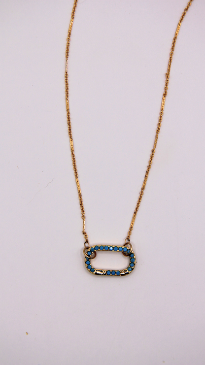 The Heather Clasp Charm Base Necklace