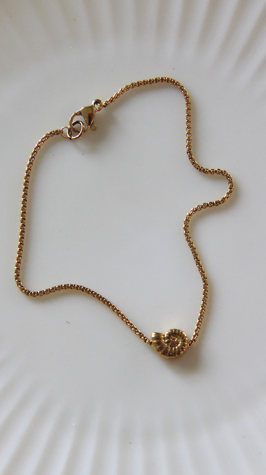 The Dainty Turbo Shell Bracelet