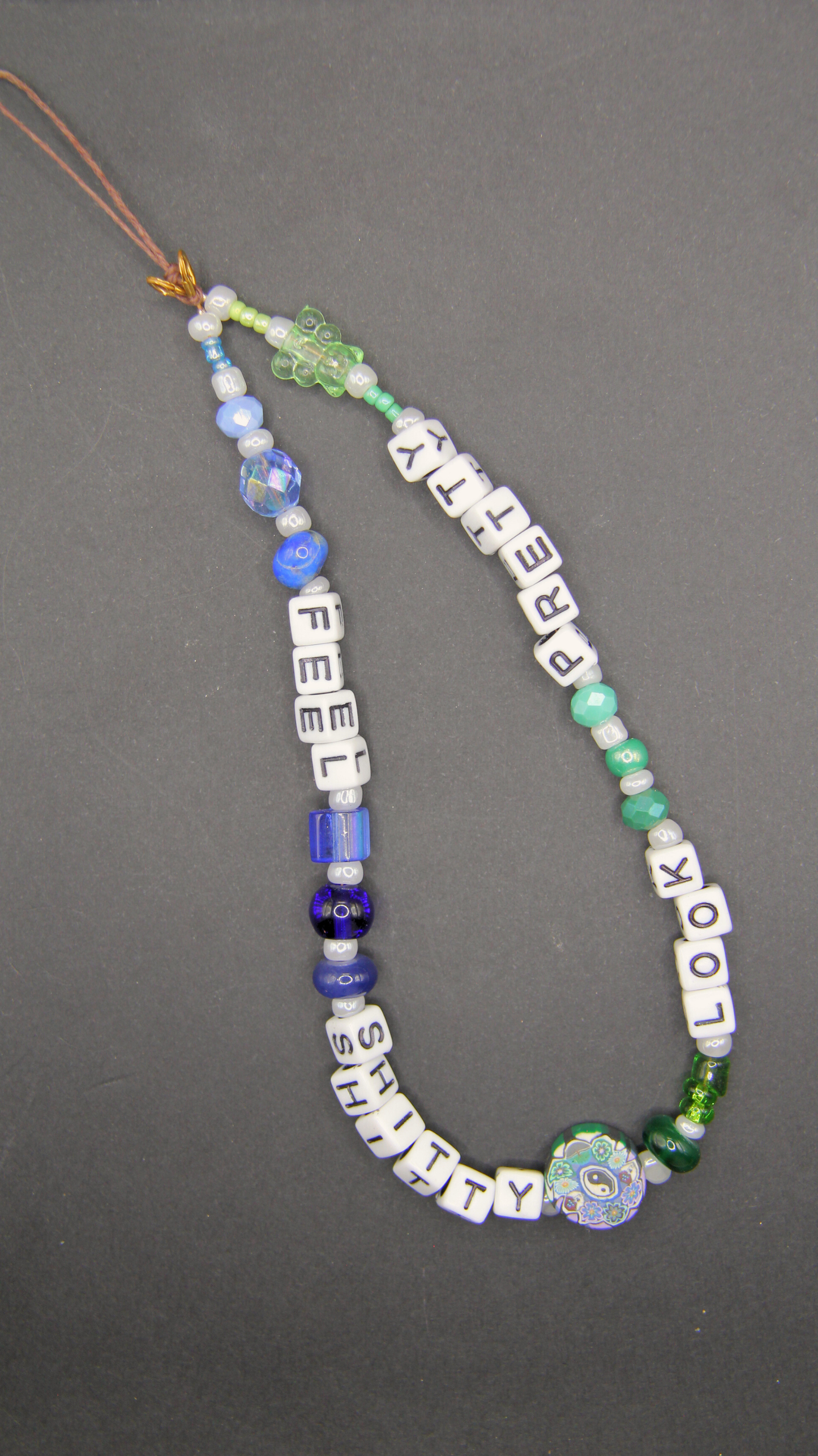 The FSLP Green & Blue Phone Chain
