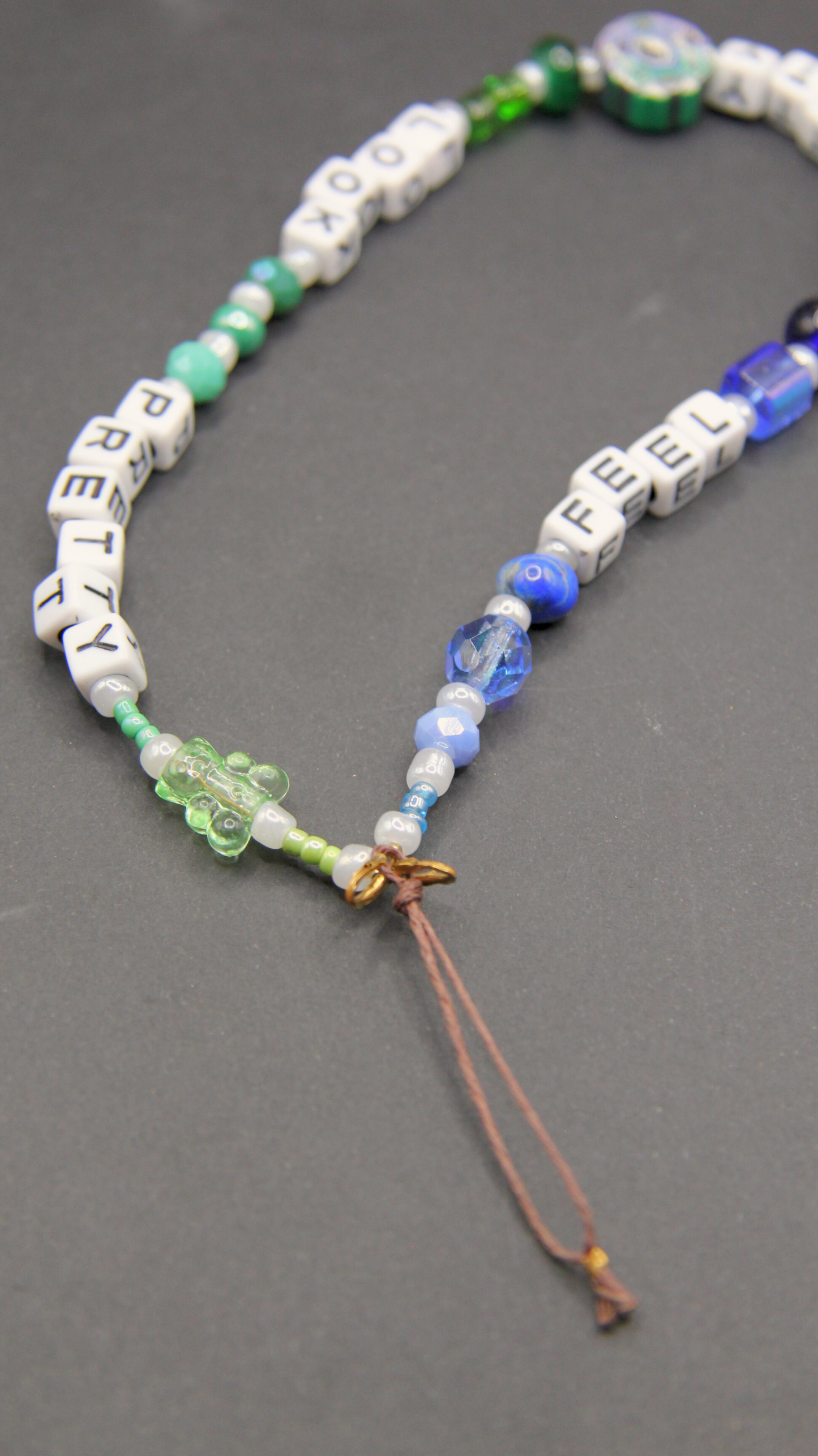 The FSLP Green & Blue Phone Chain