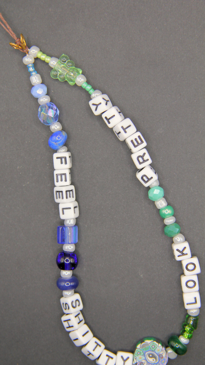 The FSLP Green & Blue Phone Chain