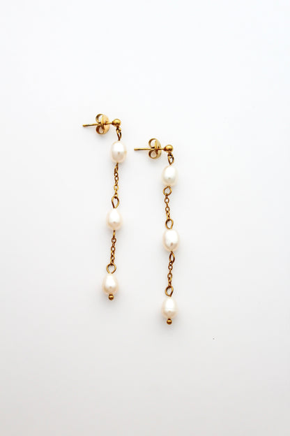 The Pearl Drop Earrings
