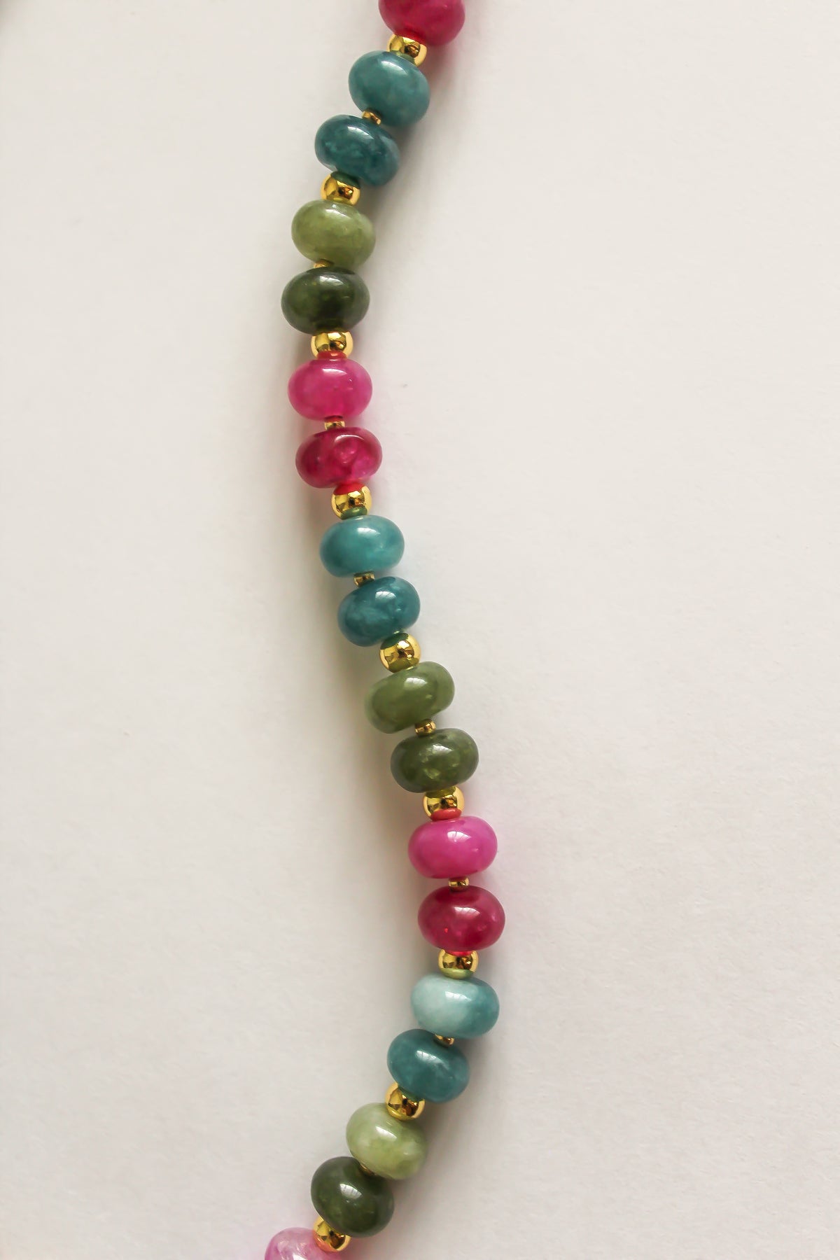 The Jade and Gold Charm Base Necklace