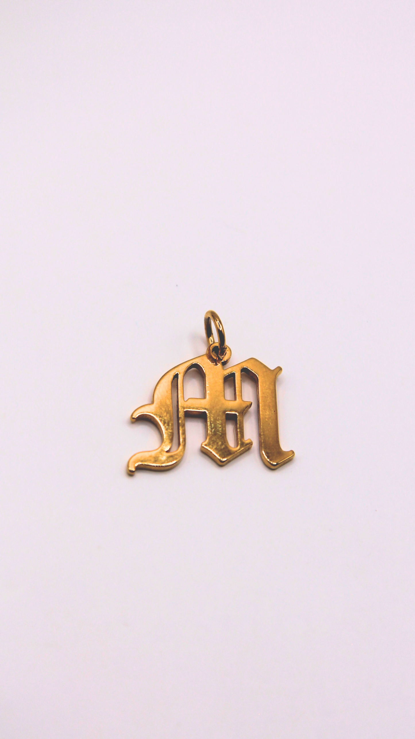 The Gothic Letter Charm