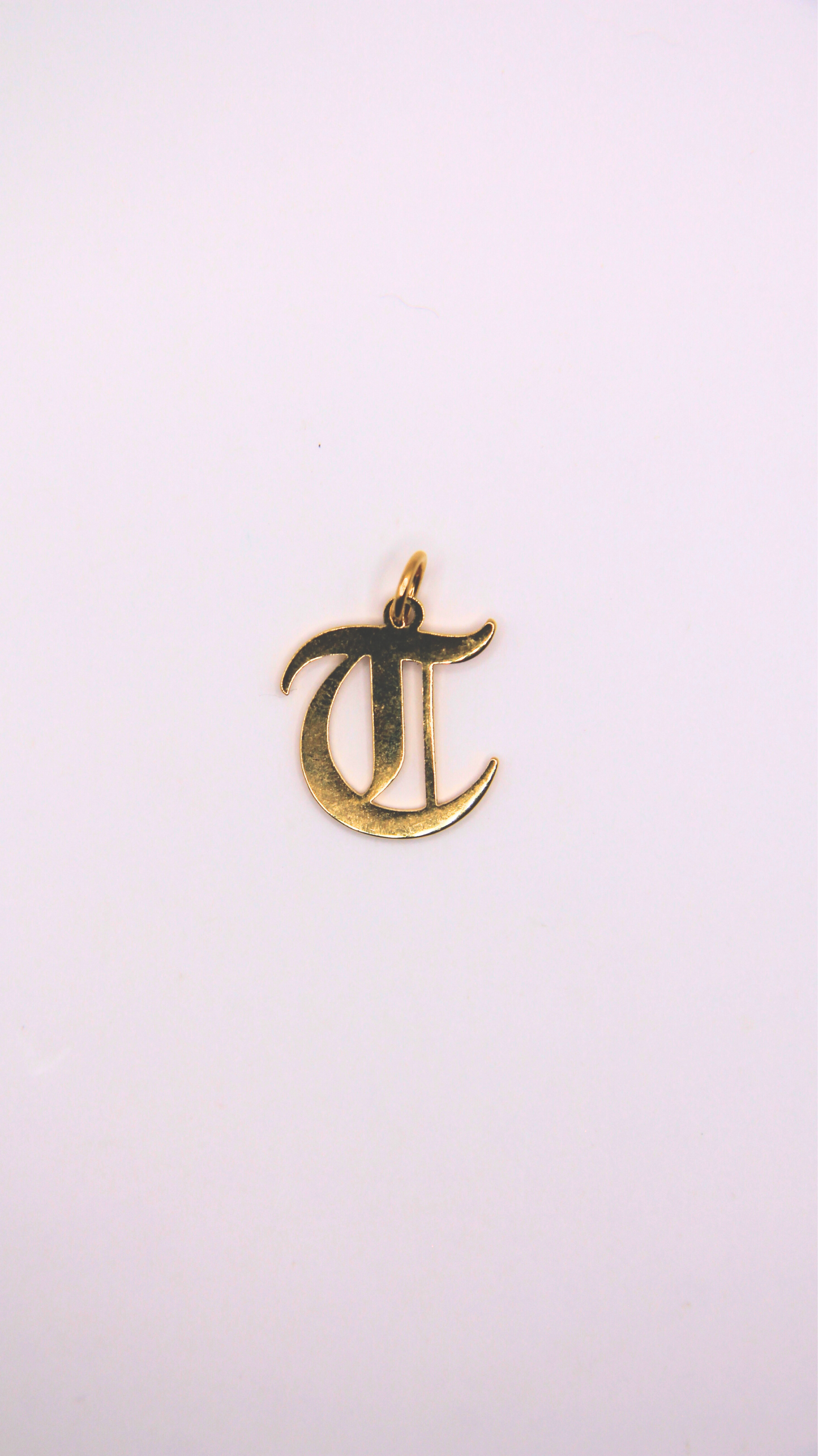 The Gothic Letter Charm