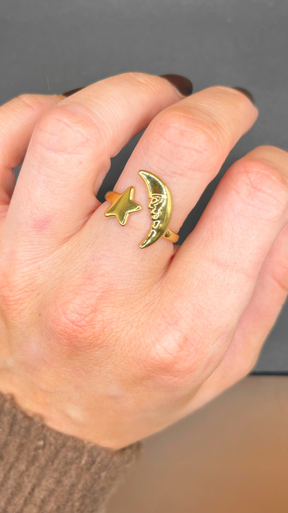 The Star and Moon Ring