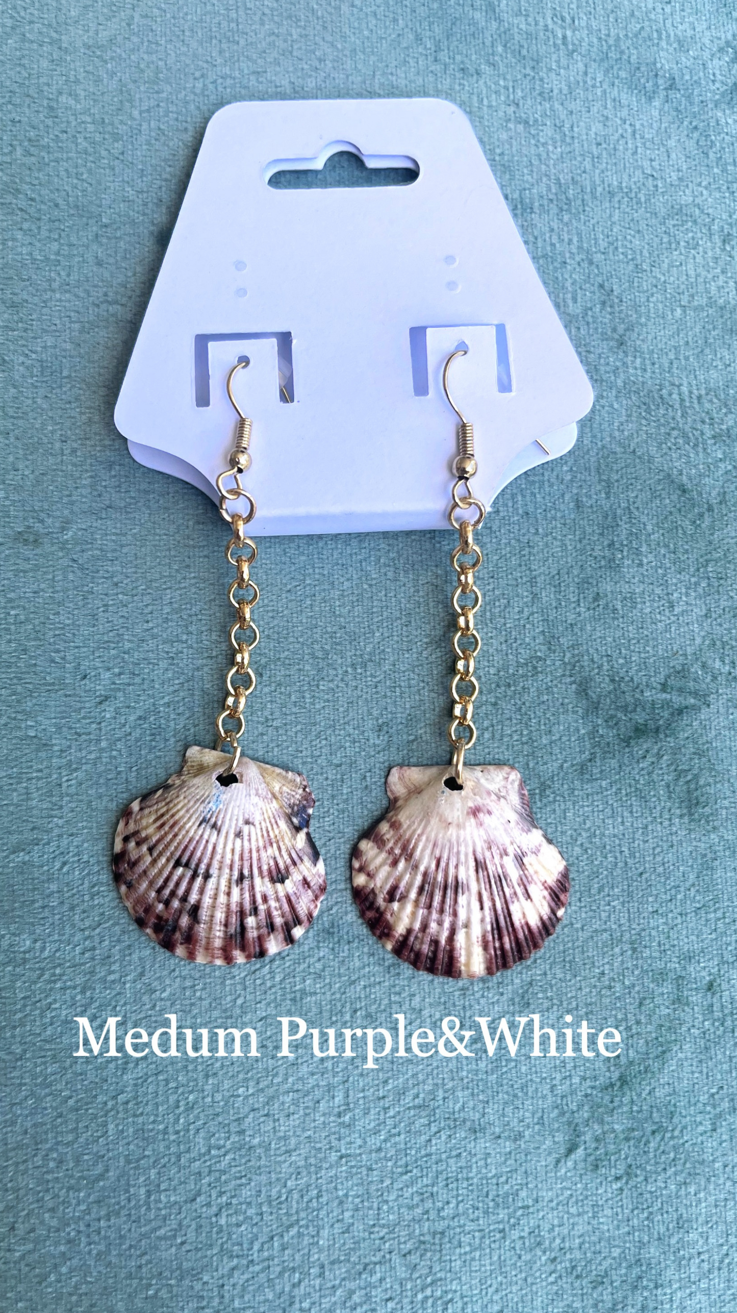 The Seashell Rolo Chain Earrings