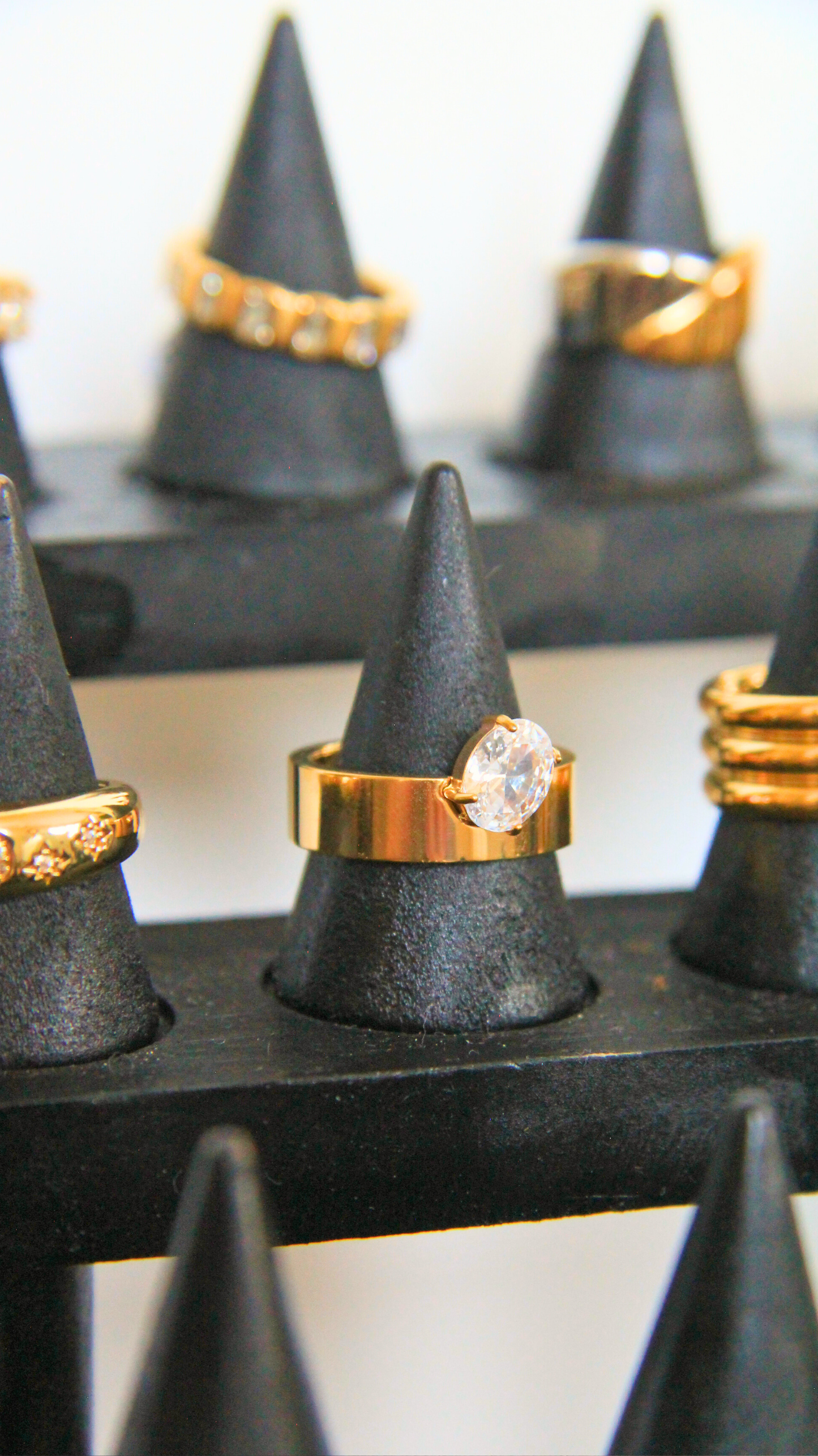 The Asymmetrical Engagement Ring