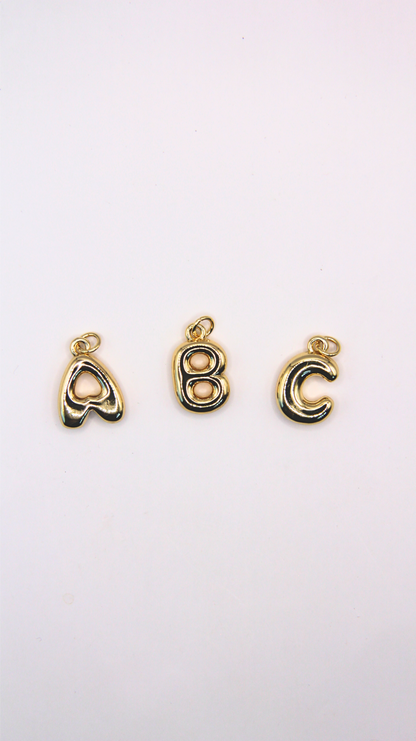 The Bubble Letters Charm