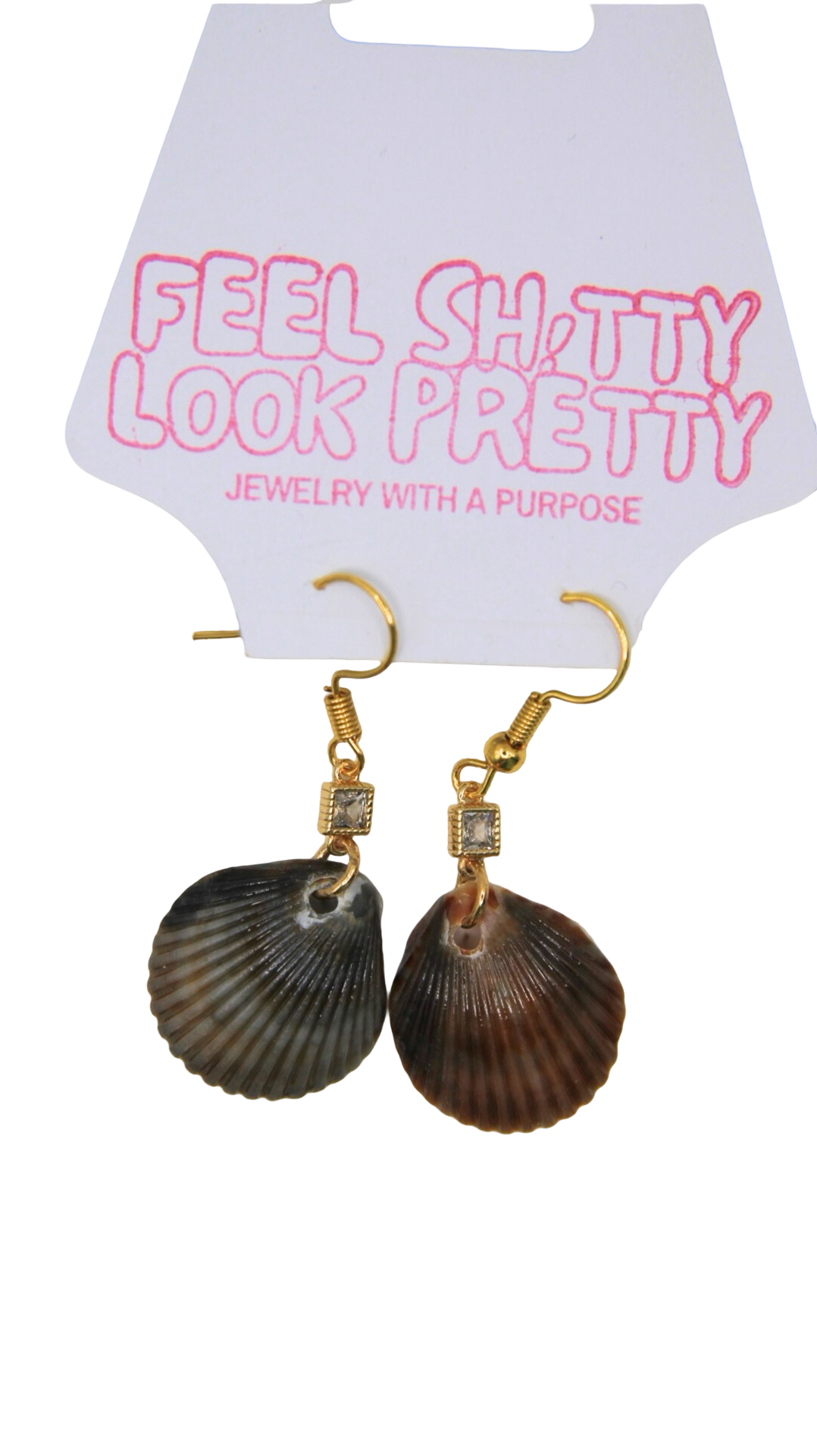 The Charlotte Shell Earrings