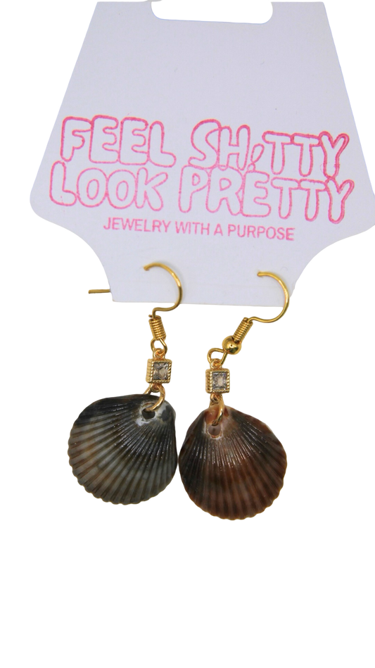 The Charlotte Shell Earrings