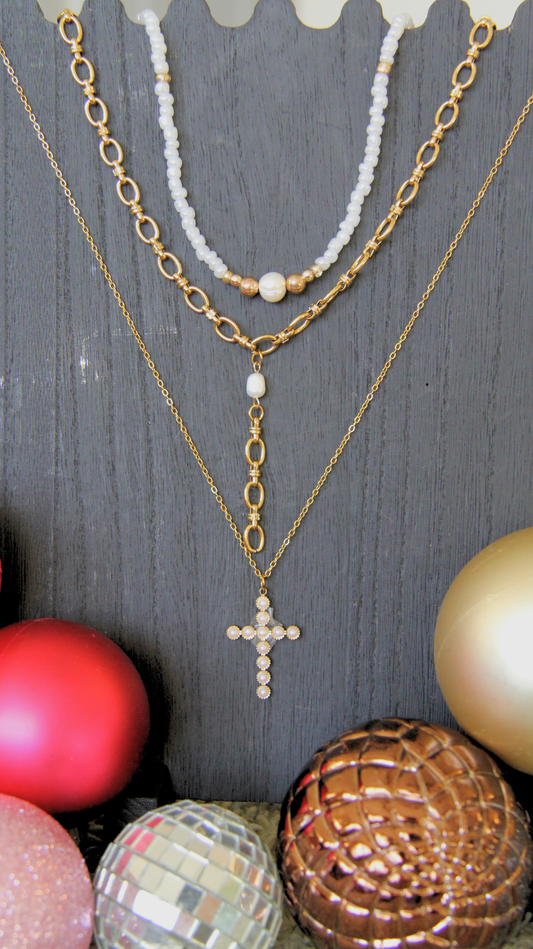 The Eternal Light Necklace Stack