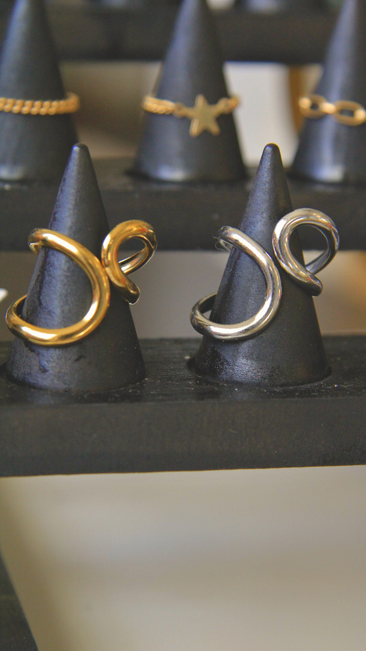 The Crossed Back Ring