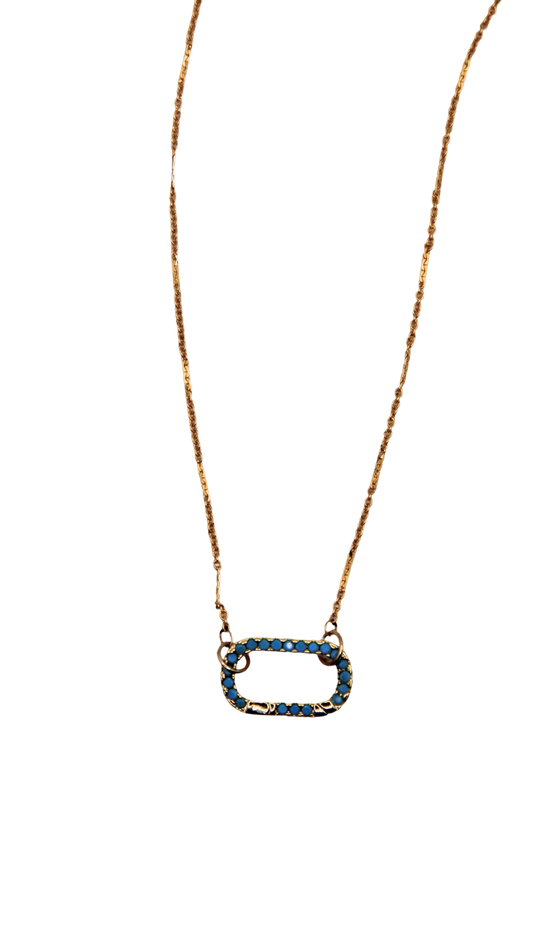 The Danie Clasp Charm Base Necklace