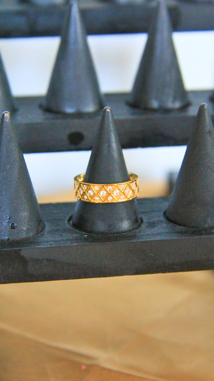 The Criss Cross Ring
