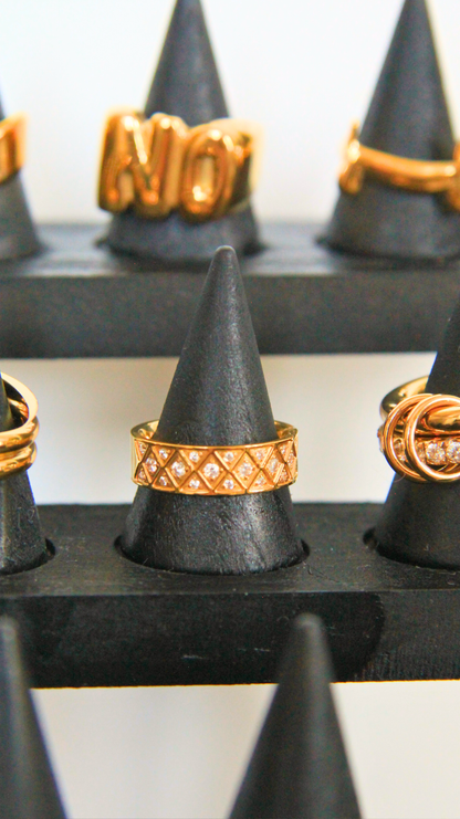 The Criss Cross Ring