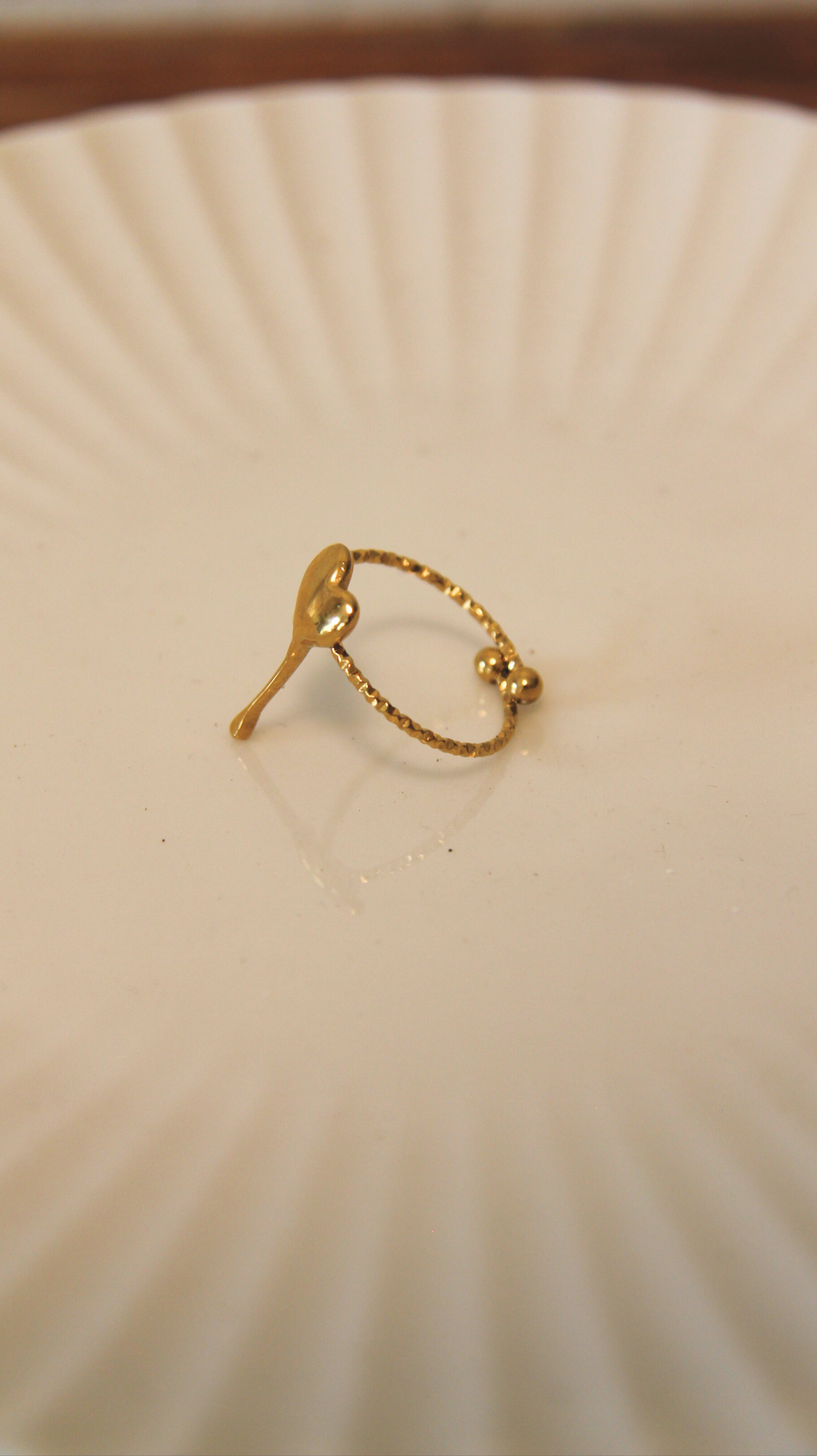 The Dripping Heart Ring