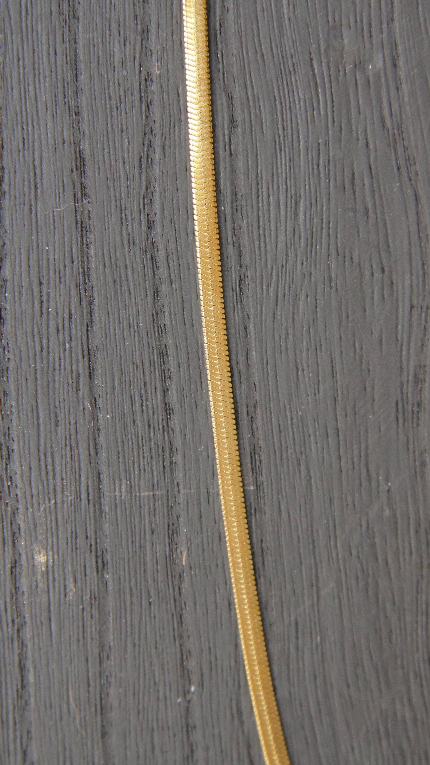 The Flattened Snake Chain Necklace