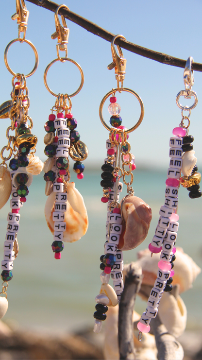 The Feel Sh!tty Look Pretty Keychain/Purse Charm