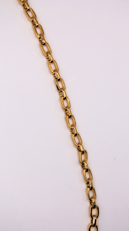 The Gold Plated Carol Charm Base Necklace