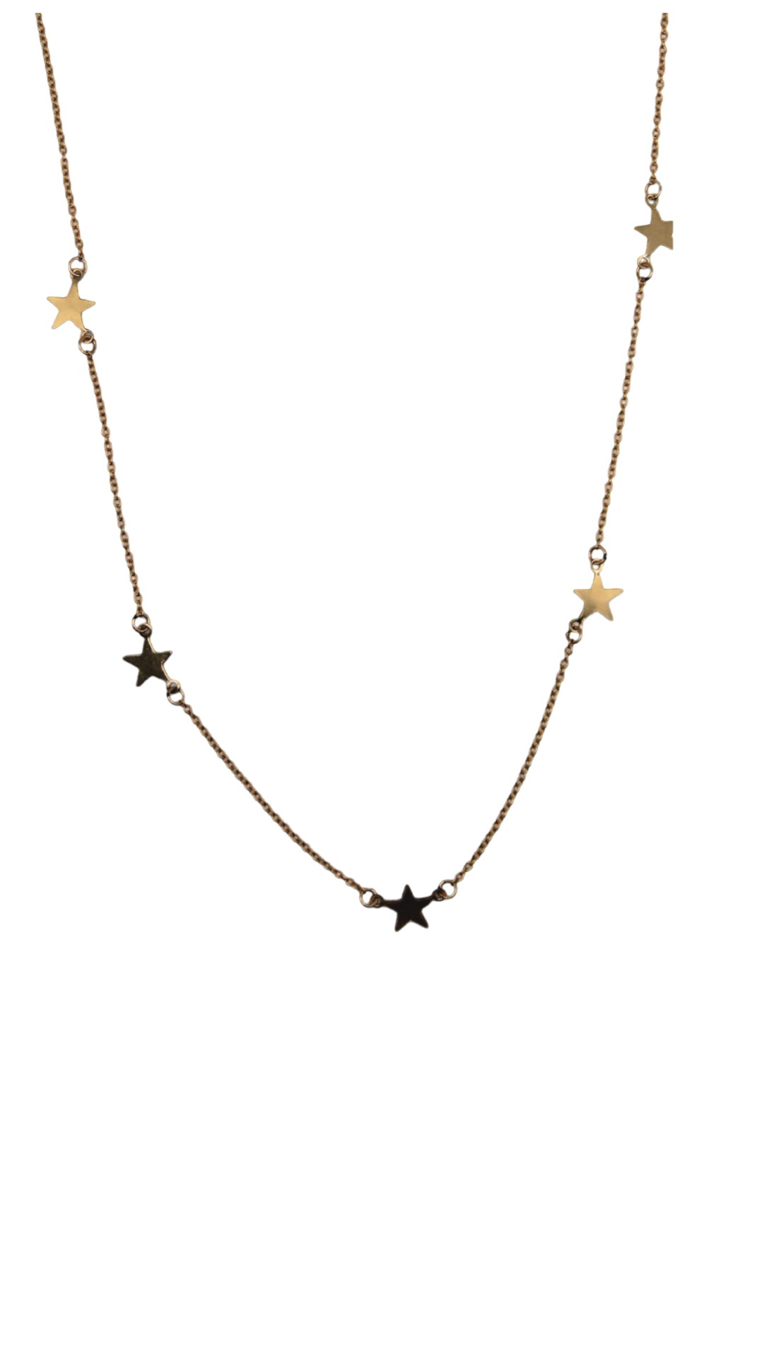 The Gold Star Station Necklace