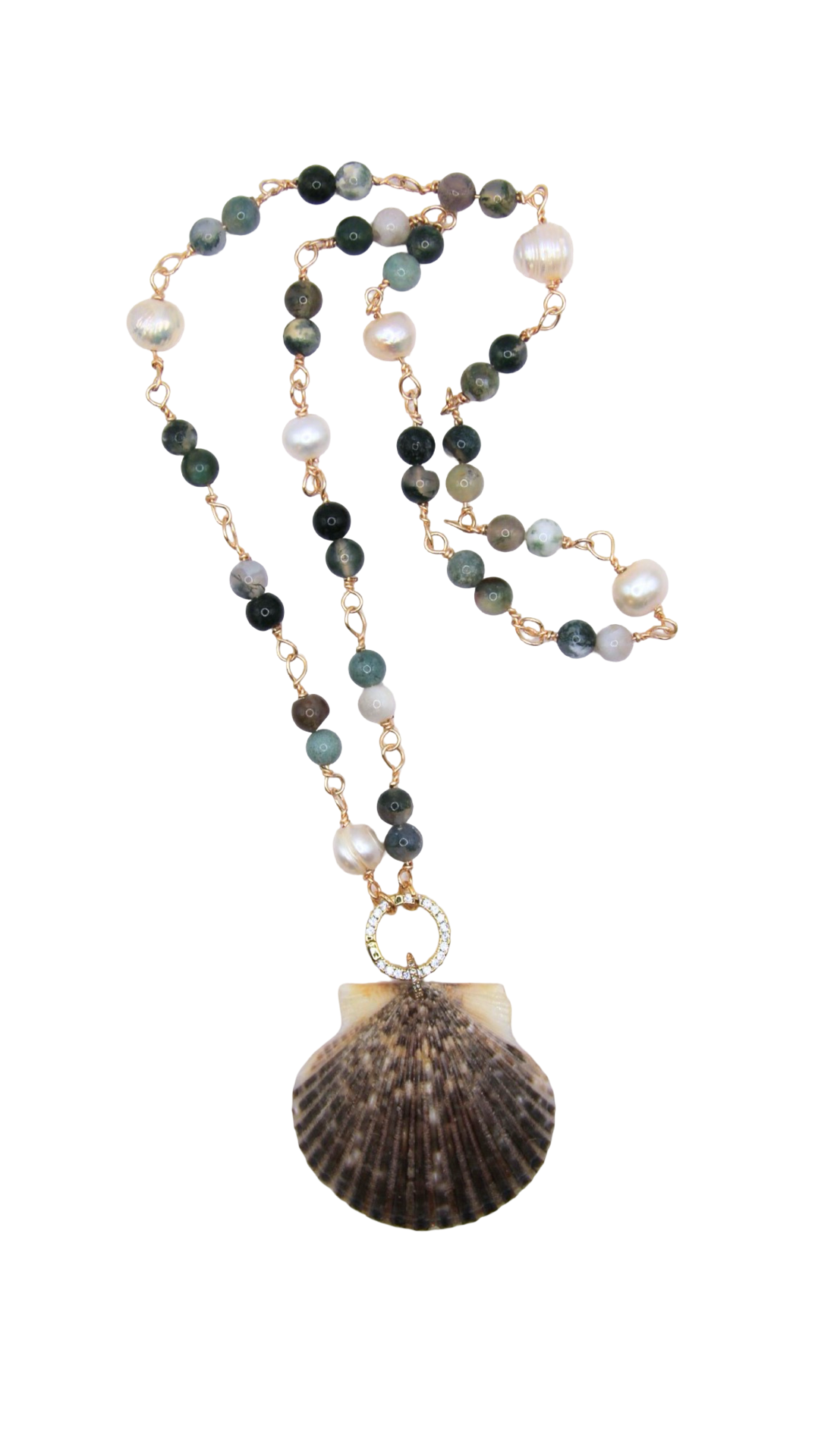 The Amaya Wire Wrapped Necklace