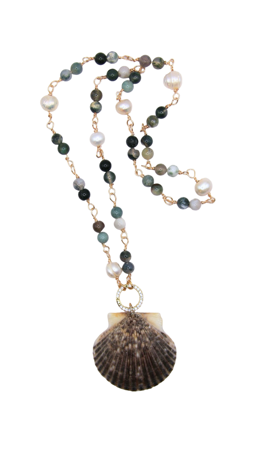The Amaya Wire Wrapped Necklace
