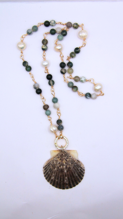 The Amaya Wire Wrapped Necklace