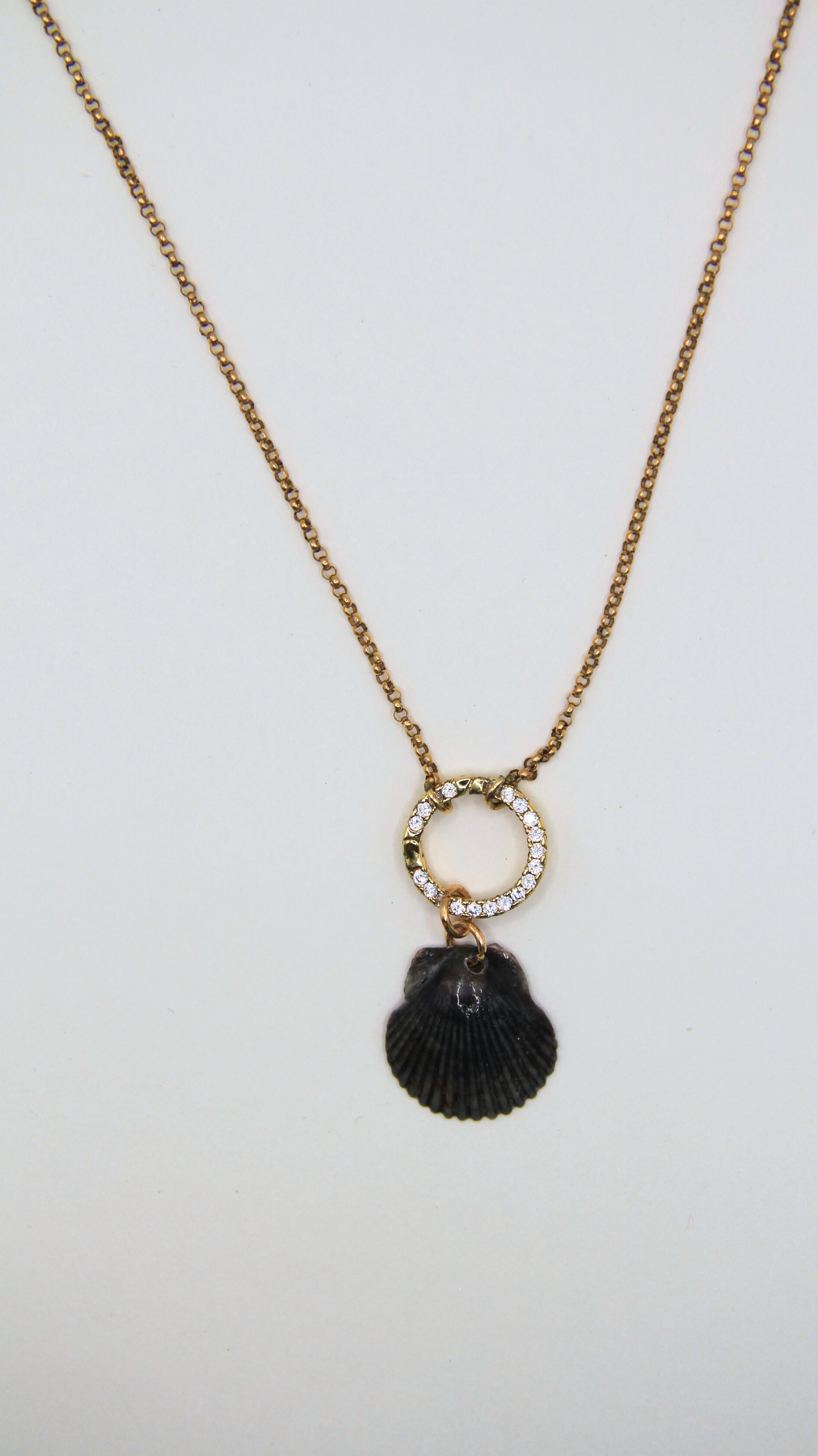 The Heather Clasp Charm Base Necklace