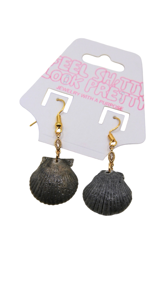 The Lily Shell Earrings