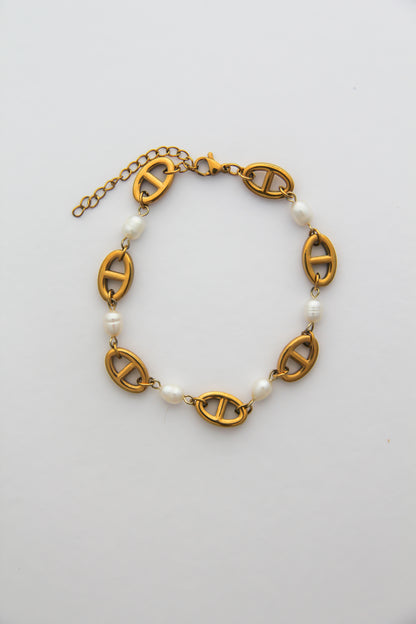 Mariner and Pearl Braceleet